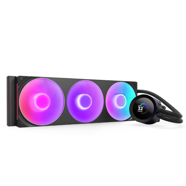 Hladnjak NZXT Kraken Plus 360 RGB All-in-one liquid cooler crna boja-0
