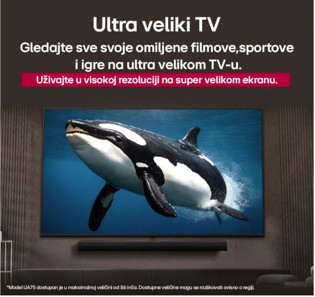 TV LG 55UA75003LA (140cm, 4K UHD, LED, Smart TV, HDR10 Pro, DVB-T2/T/C/S2/S)-5