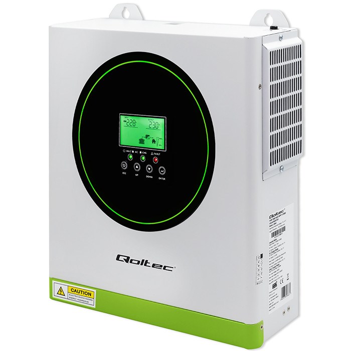 Solarni hibridni inverter QOLTEC Off-Grid SINUS 1500W 24V MPPT-0