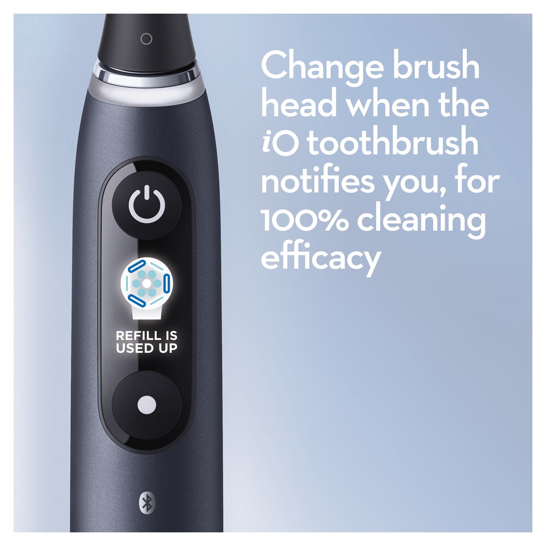 Električna četkica za zube ORAL-B iO Series 9 (2 električne četkice, 2 nastavka, magnetski punjač, putna futrola)-10