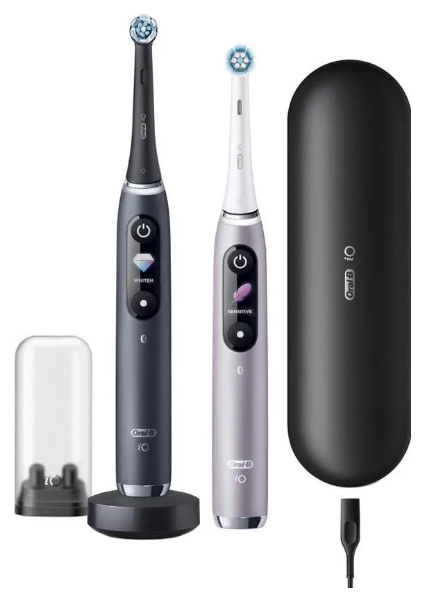 Električna četkica za zube ORAL-B iO Series 9 (2 električne četkice, 2 nastavka, magnetski punjač, putna futrola)-0