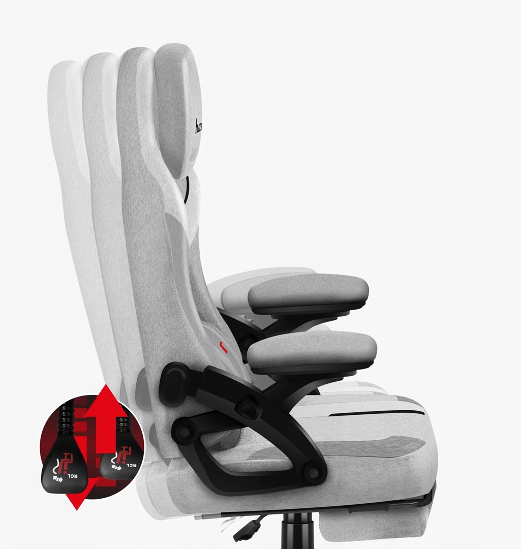 Gaming stolica HUZARO Force 4.6 Grey-5