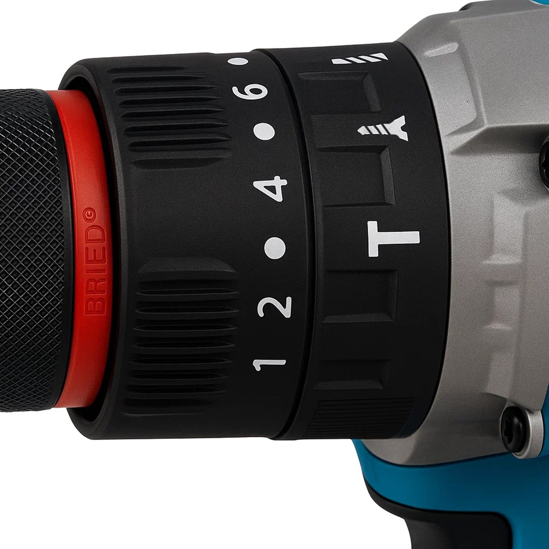 Aku udarna bušilica EXTRALINK EX.14206 (20V, 2x 2.0Ah, 50Nm, brushless)-1