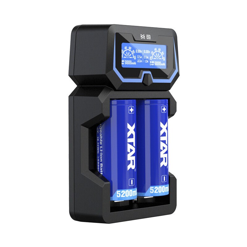 Punjač XTAR X2 za Li-ion 18650-2