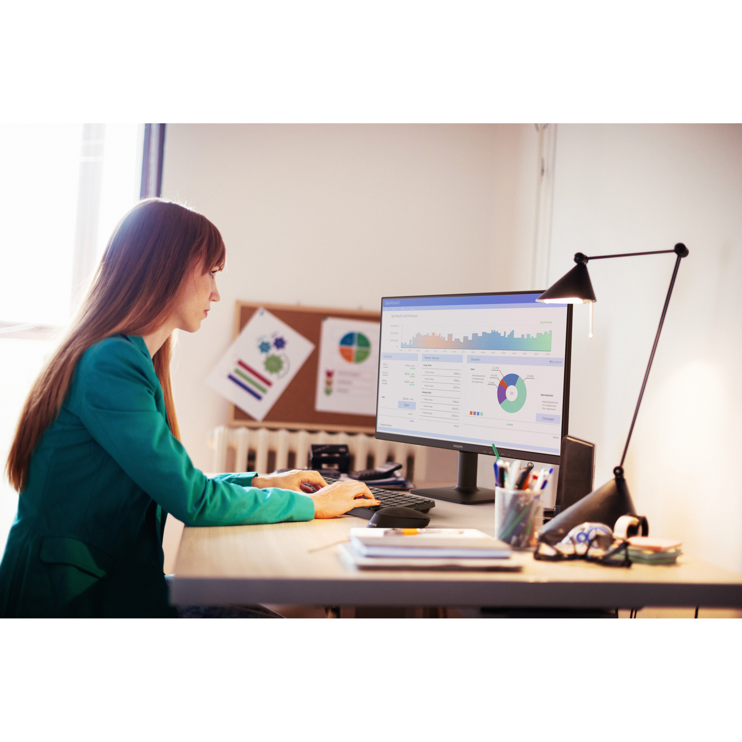 Philips 1000 series 24E2N1110/00 computer monitor 60.5 cm (23.8") 1920 x 1080 pixels Full HD LCD Black-7