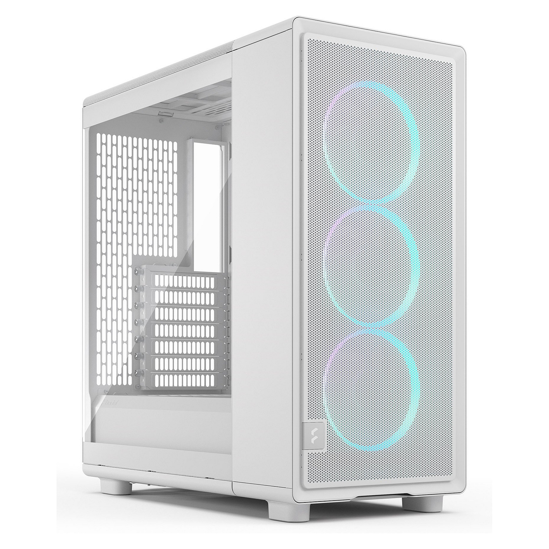 Fractal Design EPOCH WHITE TG RGB CLEAR TINT-1