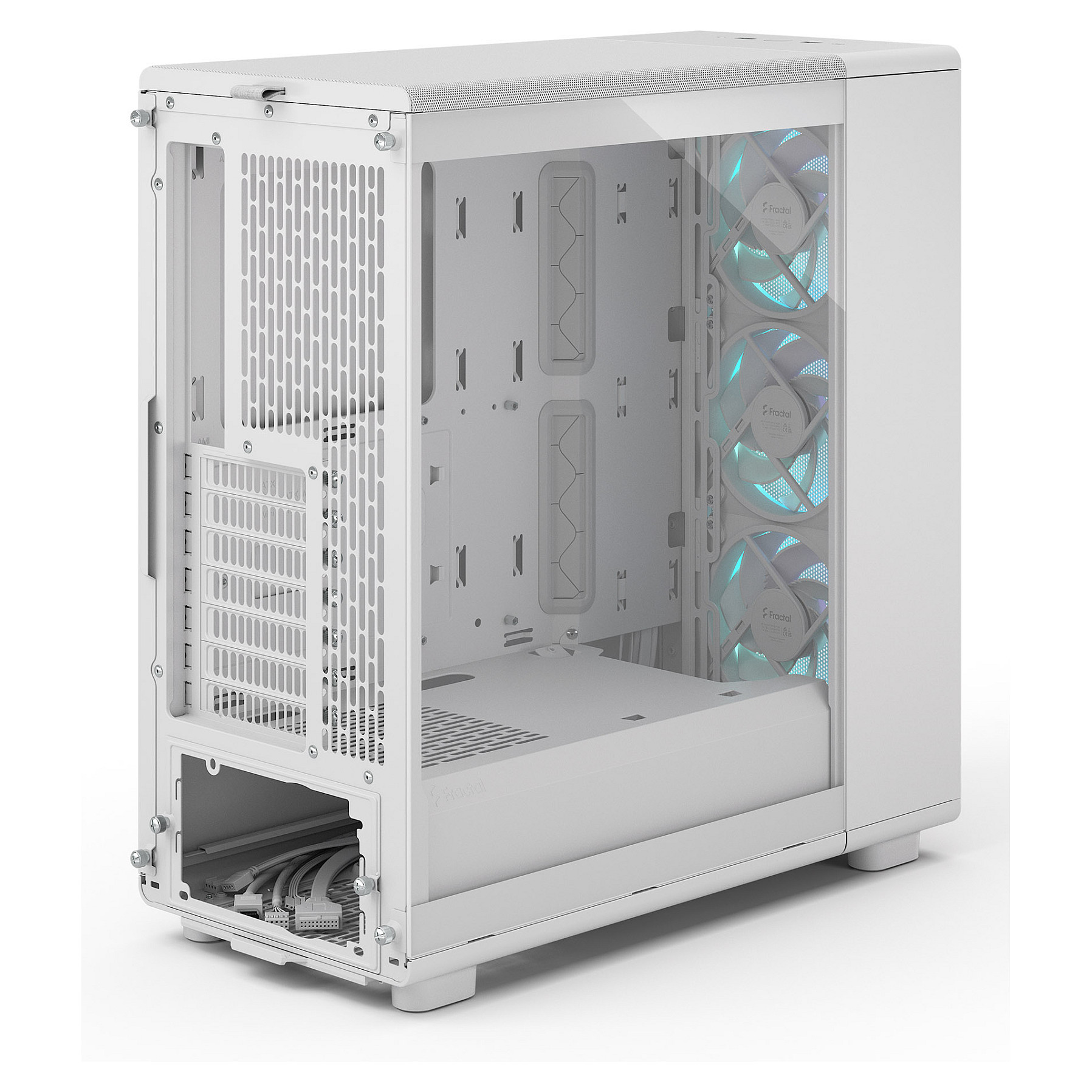 Fractal Design EPOCH WHITE TG RGB CLEAR TINT-11