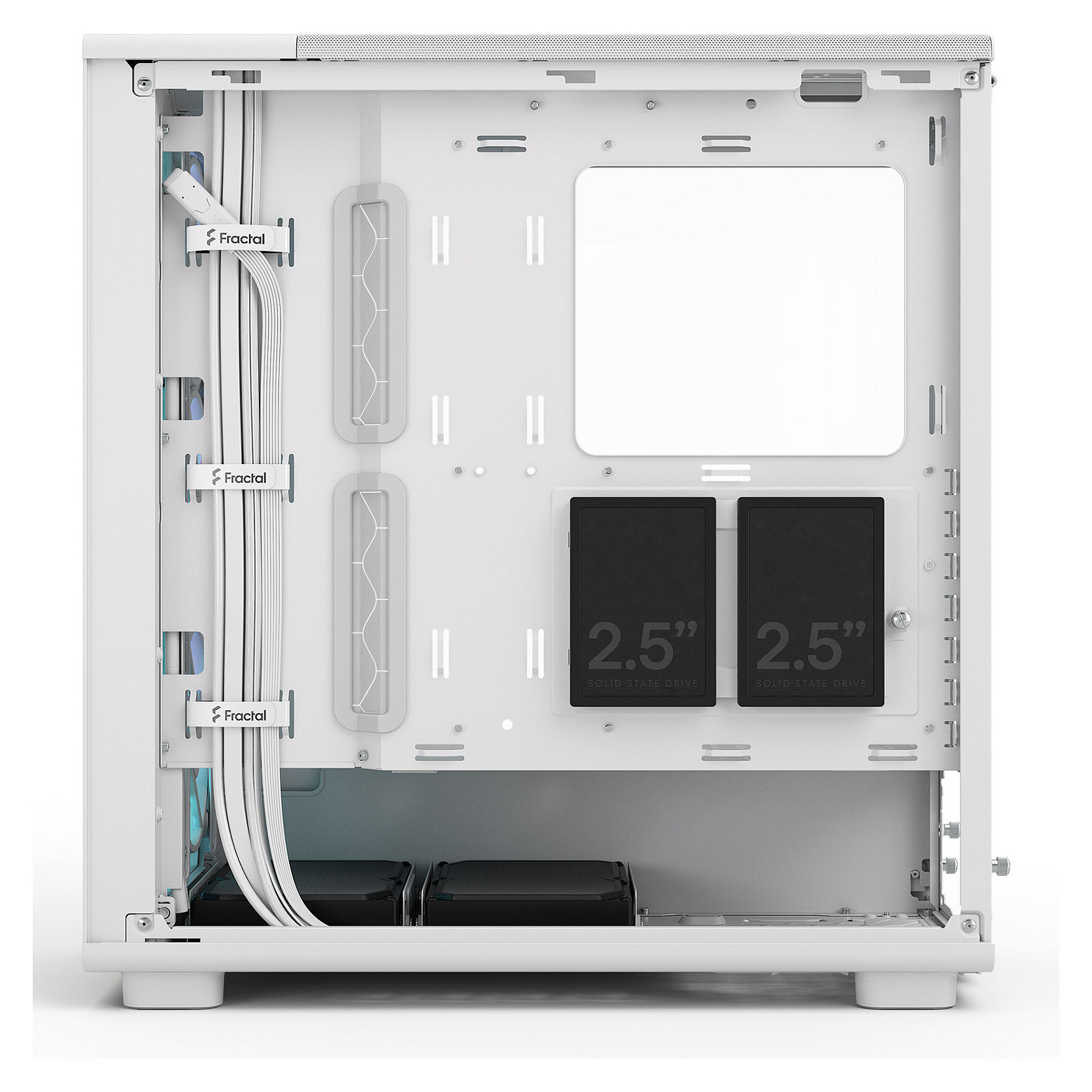 Fractal Design EPOCH WHITE TG RGB CLEAR TINT-15