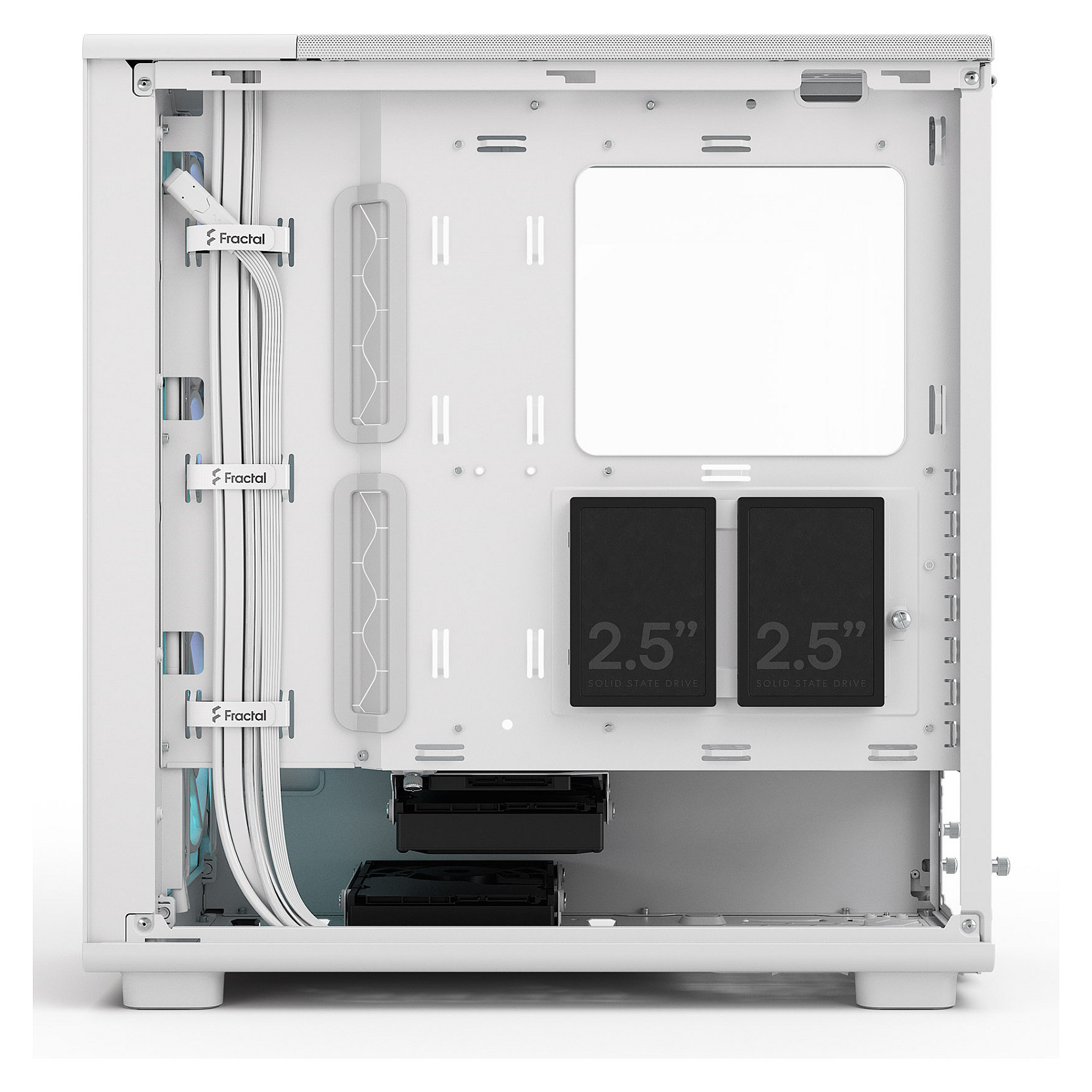 Fractal Design EPOCH WHITE TG RGB CLEAR TINT-16