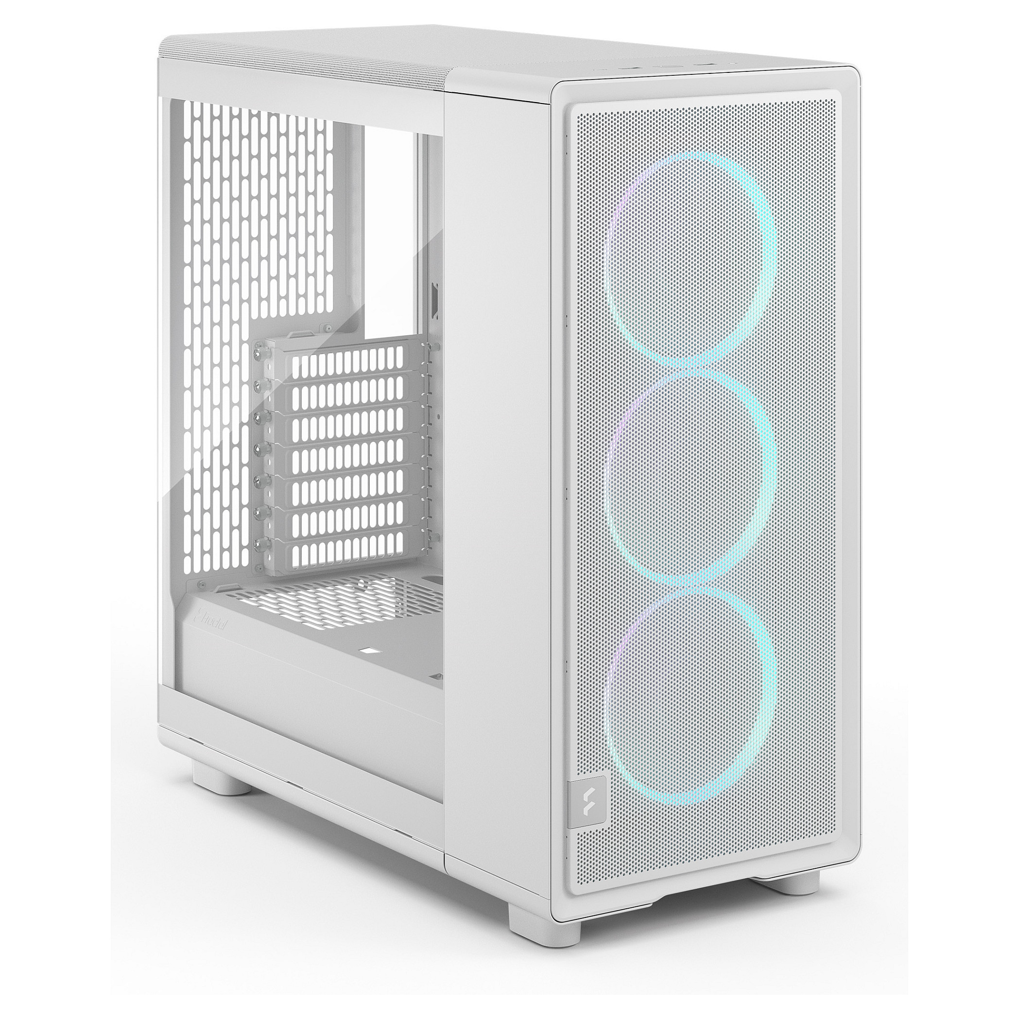 Fractal Design EPOCH WHITE TG RGB CLEAR TINT-3