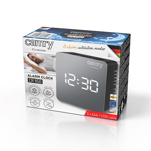 Budilica CAMRY CR 1150B (LED display)-10
