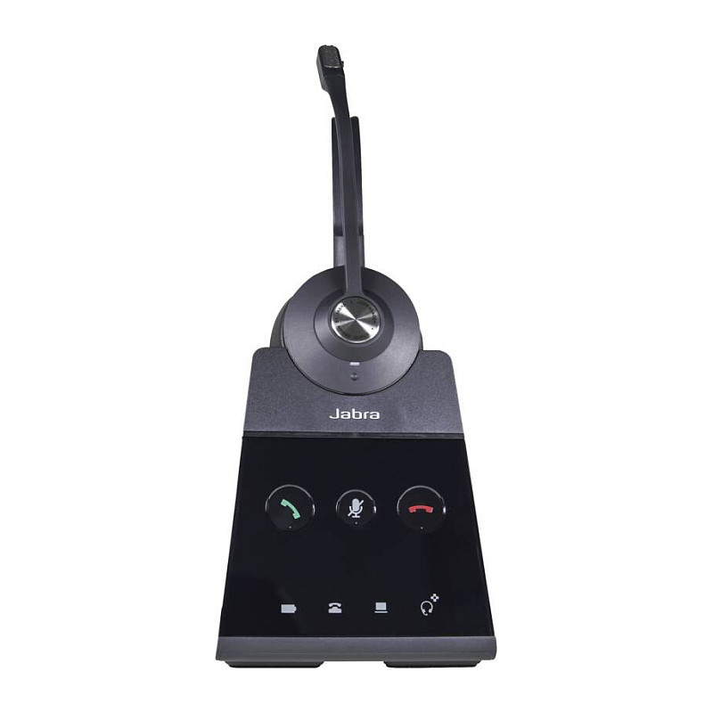 Slušalice AGFEO Engage 65 Mono (DECT, bežične mono, crno-srebrne)-1