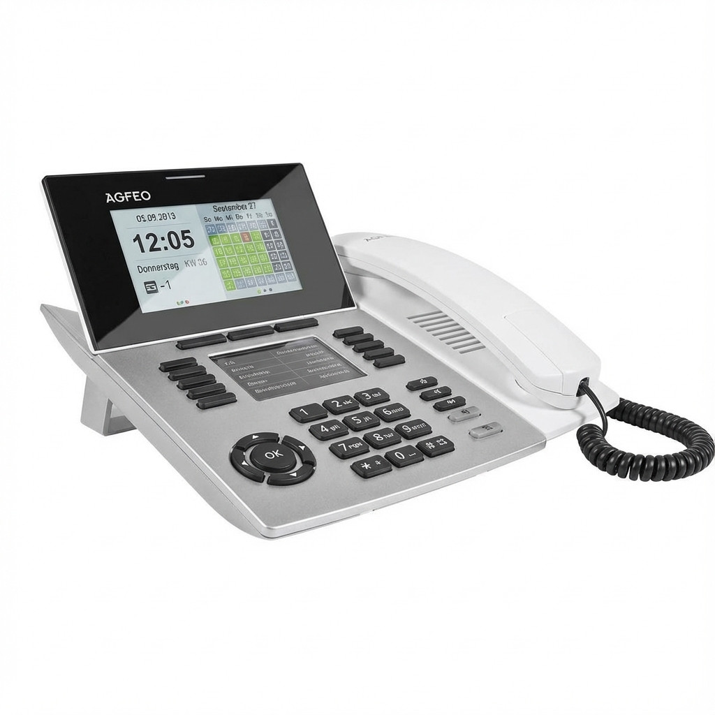 Telefon AGFEO ST 56 IP Silver LCD