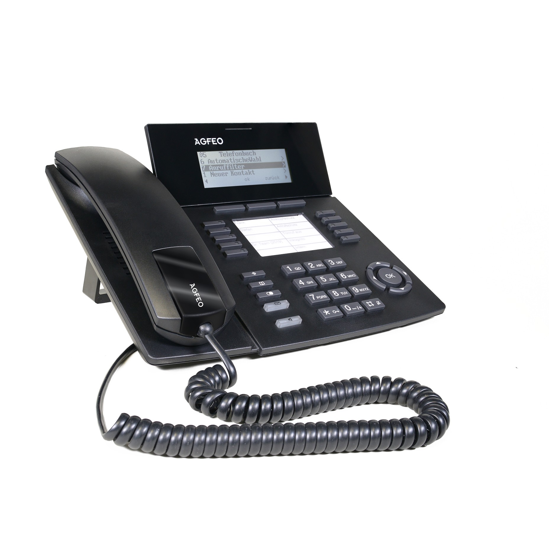 IP telefon AGFEO ST 53 IP crna boja-0