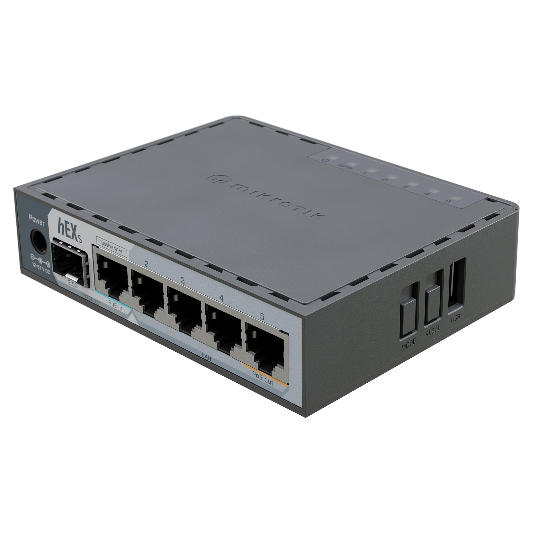 Router/switch MIKROTIK Hex S 5-port 1000M-2
