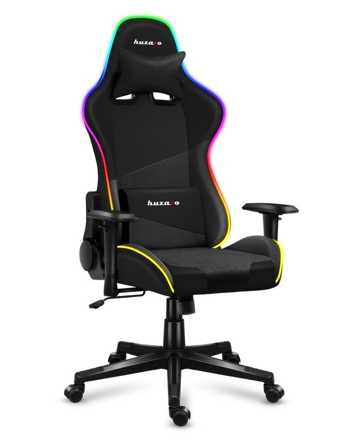 Huzaro Force 6.2 RGB PC gaming chair Bucket (cradle) seat Black-4