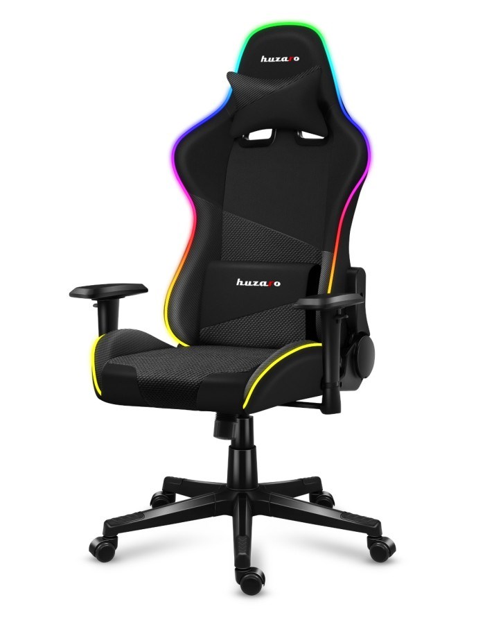 Huzaro Force 6.2 RGB PC gaming chair Bucket (cradle) seat Black-3