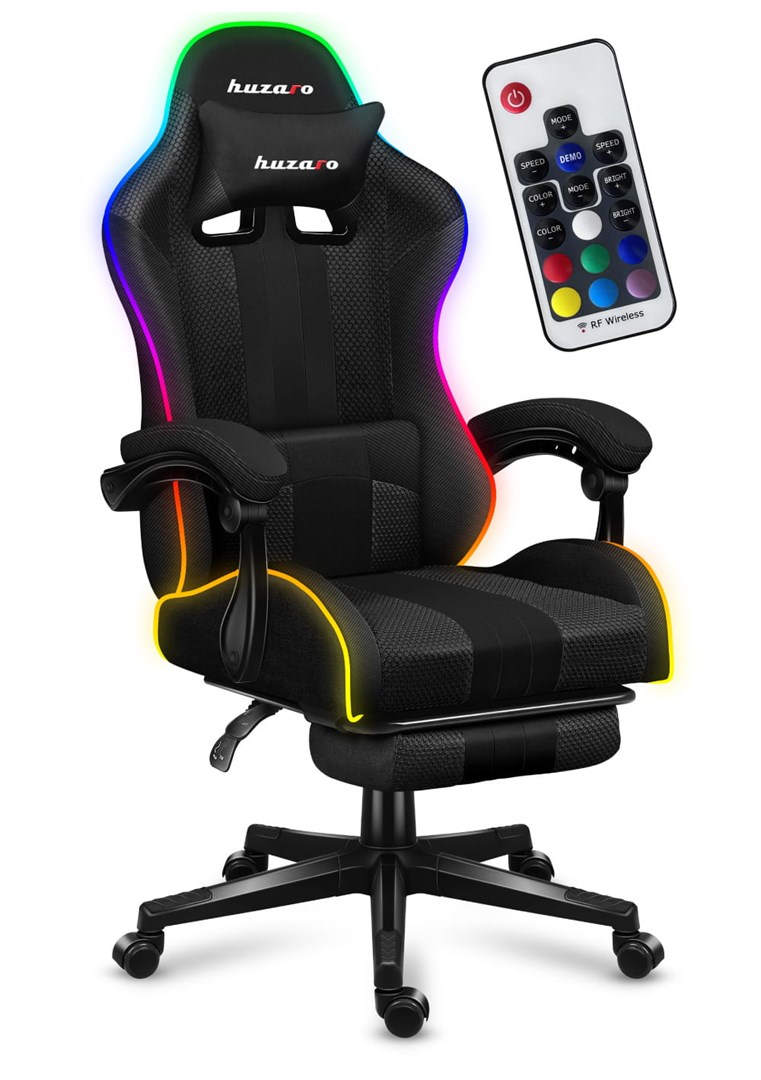HUZARO FORCE 4.7 RGB MESH GAMING CHAIR-0