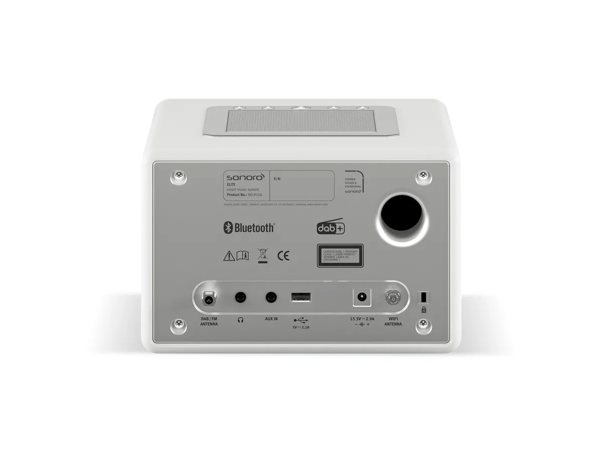 Mrežni receiver SONORO Elite bijeli srebrni-1