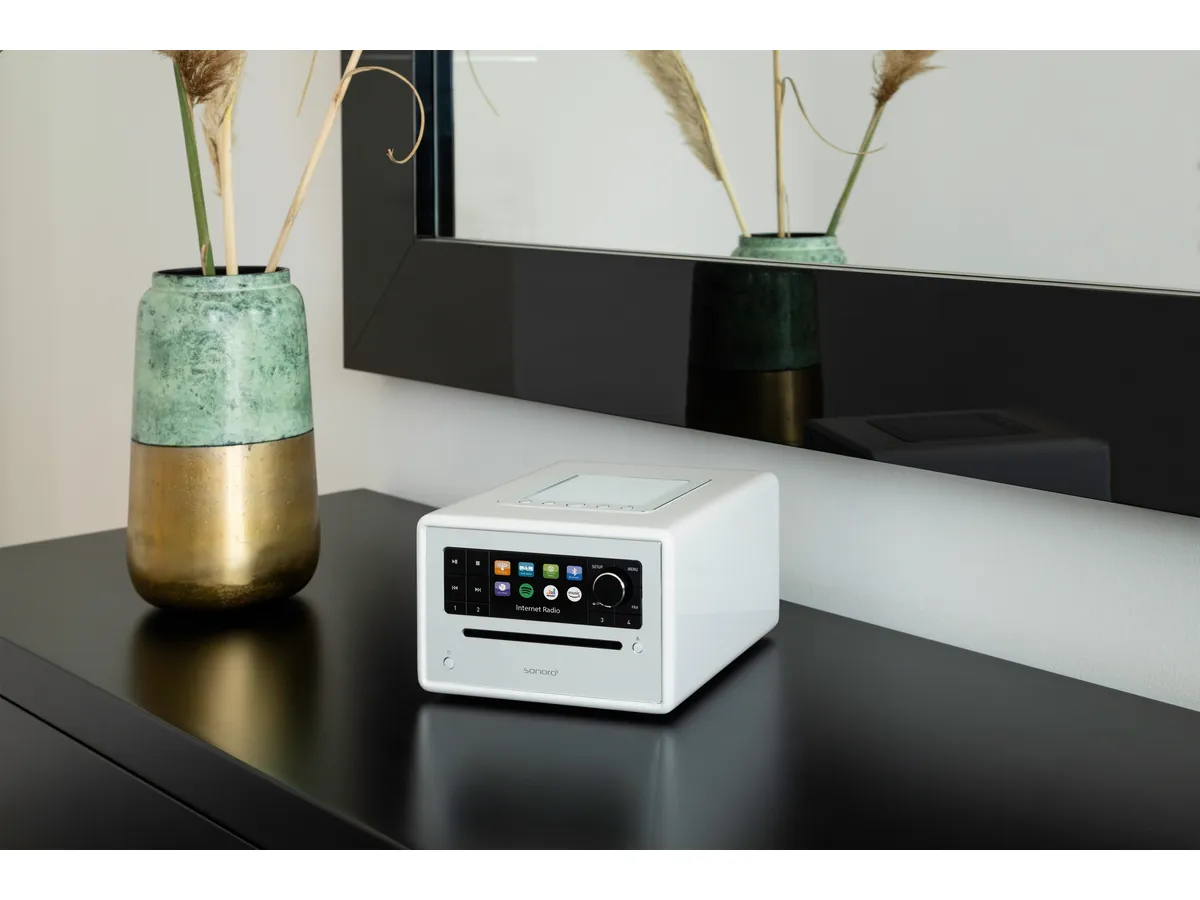 Mrežni receiver SONORO Elite bijeli srebrni-2