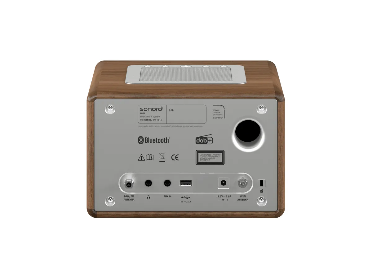 Mrežni receiver SONORO Elite walnut srebrni-1