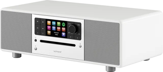 Mrežni receiver SONORO Prestige bijeli srebrni-1