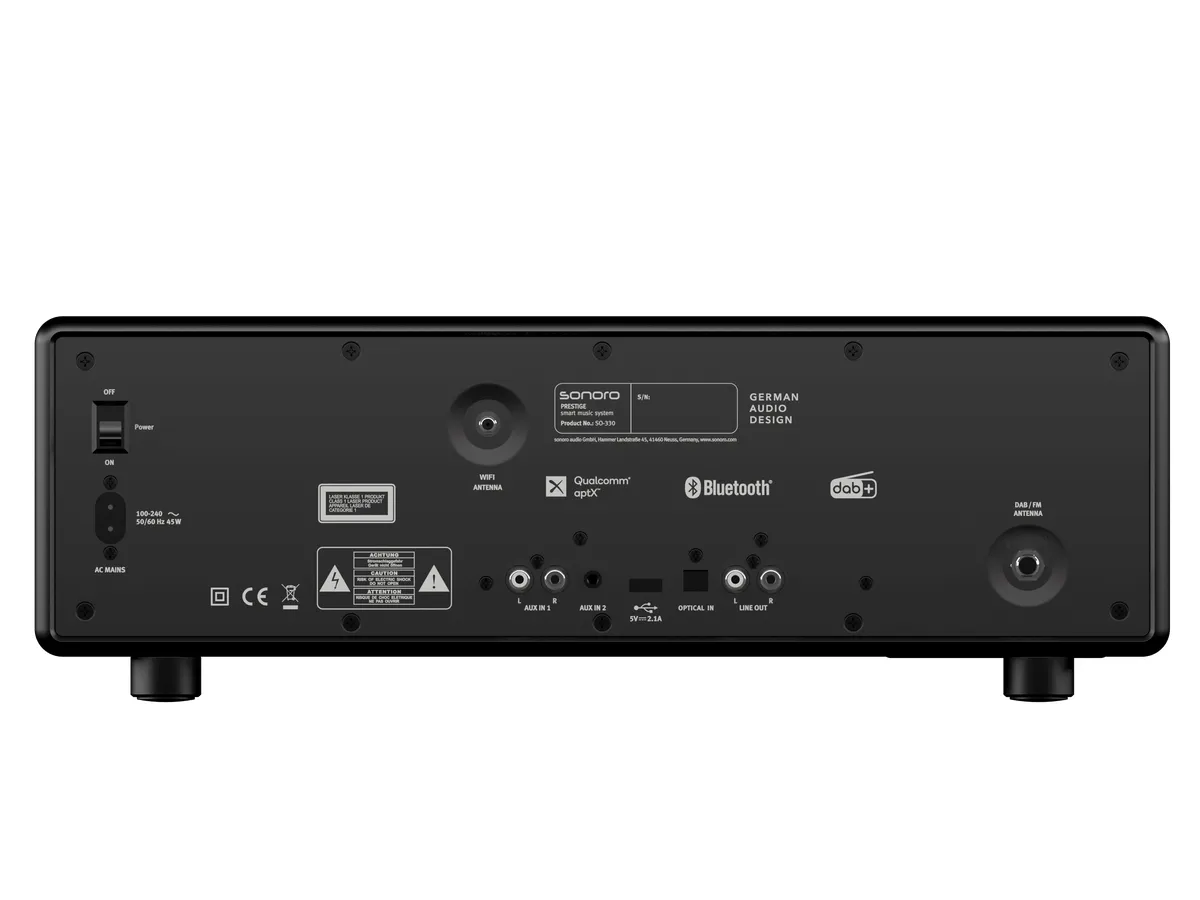 Mrežni receiver SONORO Prestige crni-2