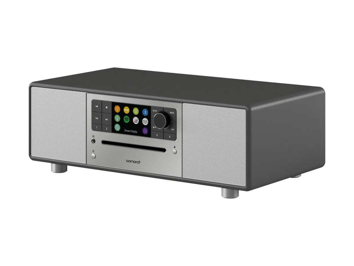 Mrežni receiver SONORO Prestige grafit srebrni-0