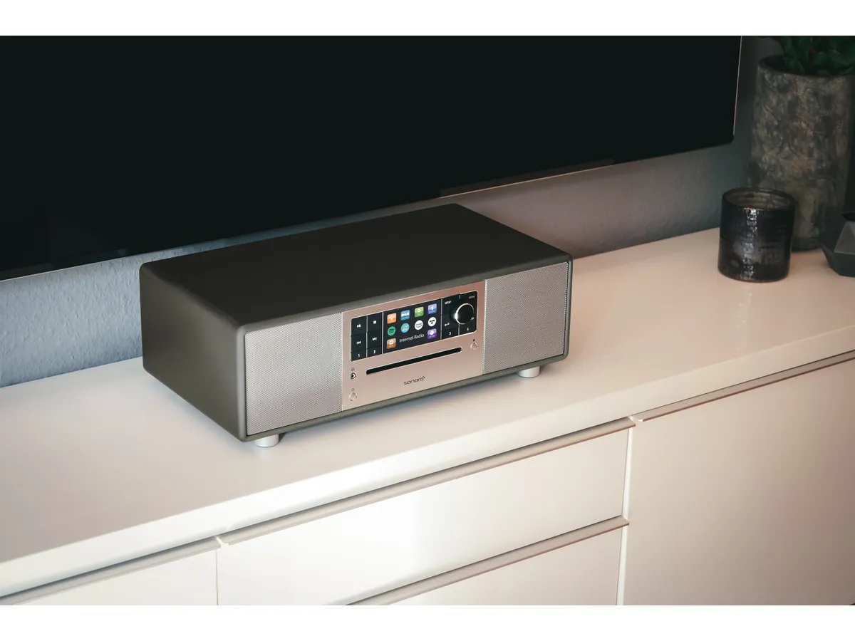 Mrežni receiver SONORO Prestige grafit srebrni-3