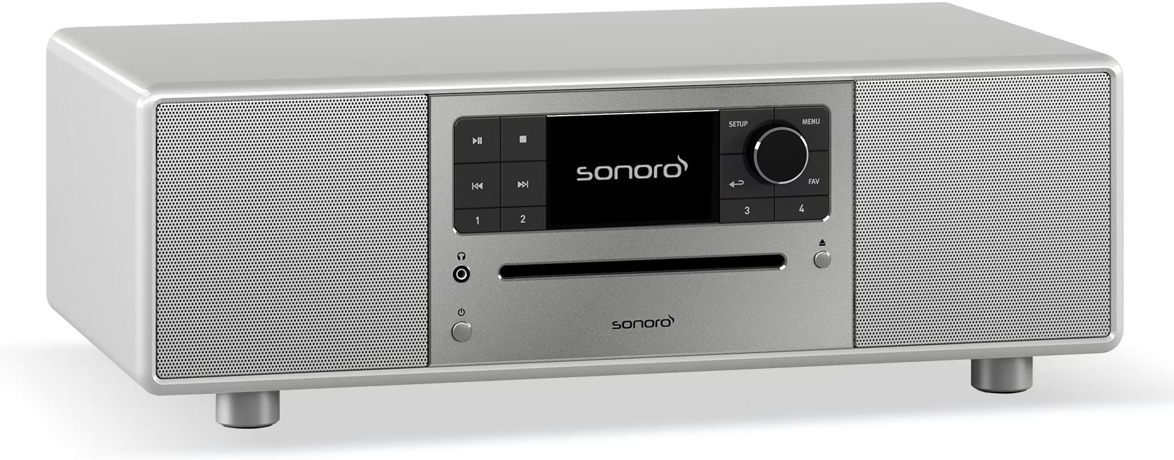 Mrežni receiver SONORO Prestige srebrni-1