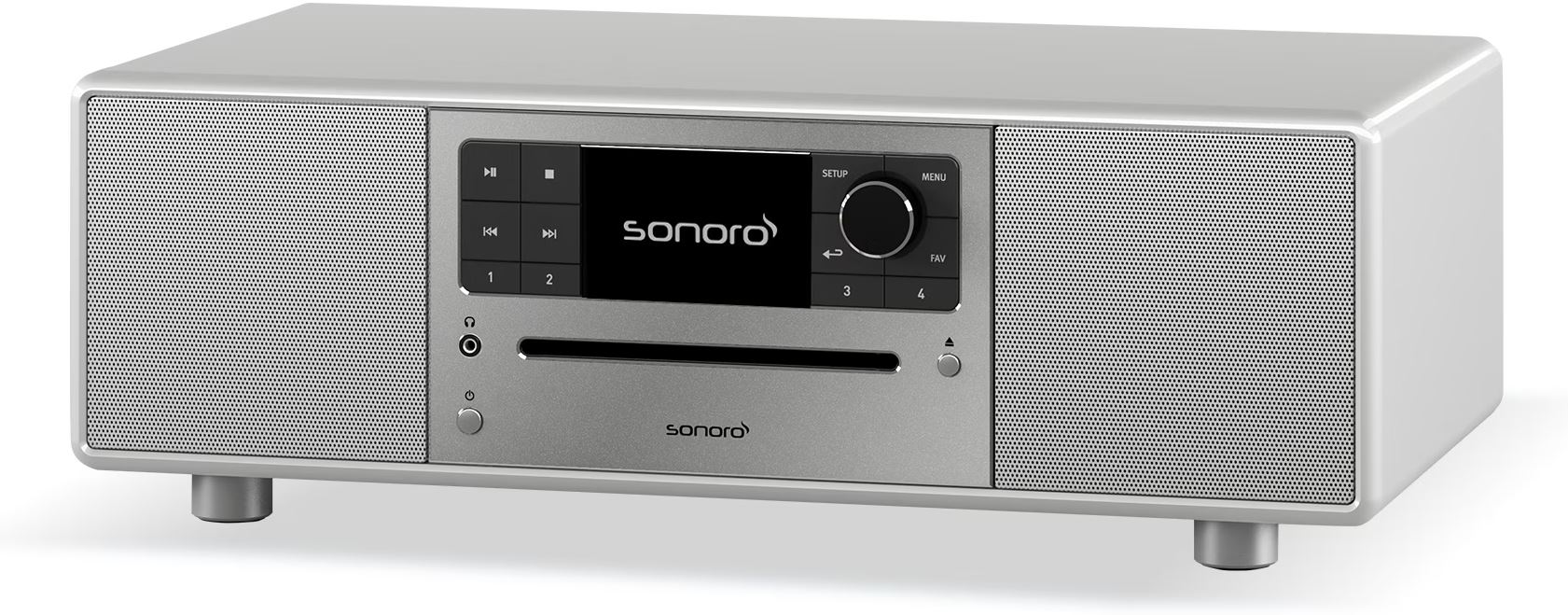 Mrežni receiver SONORO Prestige srebrni-2