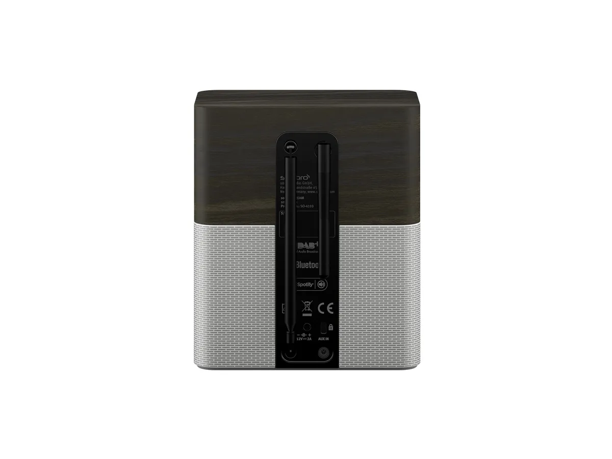 Internet radio SONORO Stream bog oak decor srebrni-1