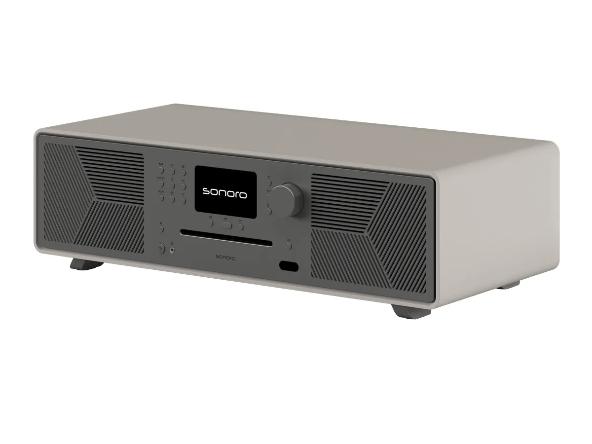 Mrežni receiver SONORO Meisterstück Gen.2 sandstone sivi