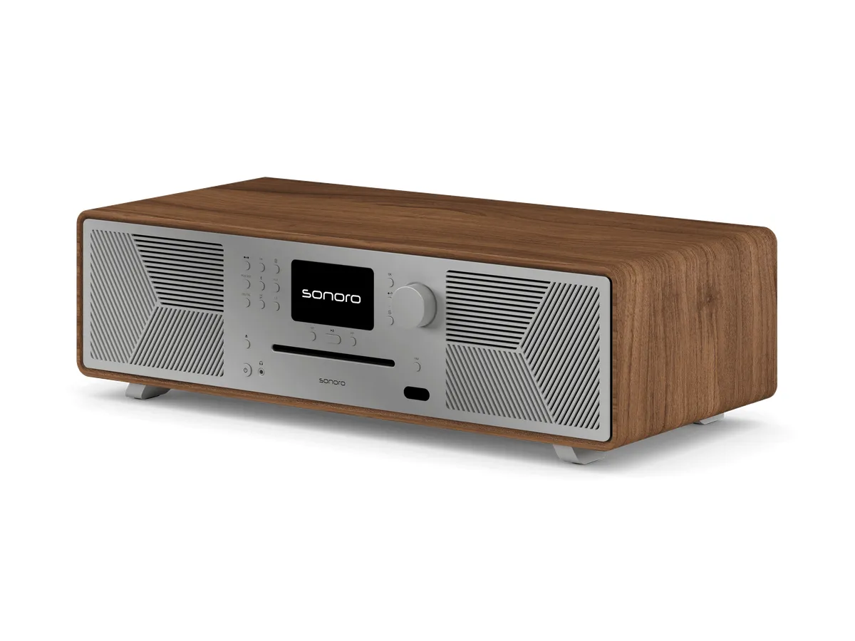 Mrežni receiver SONORO Meisterstück Gen.2 walnut srebrni-0