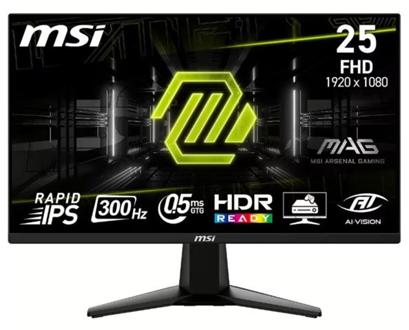 Monitor MSI MAG 255XF 25" FHD 300Hz-0