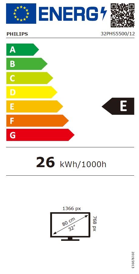 TV PHILIPS LED 32PHS5500/12 (32", HD, LED, DVB-T2/C/S2 )-18