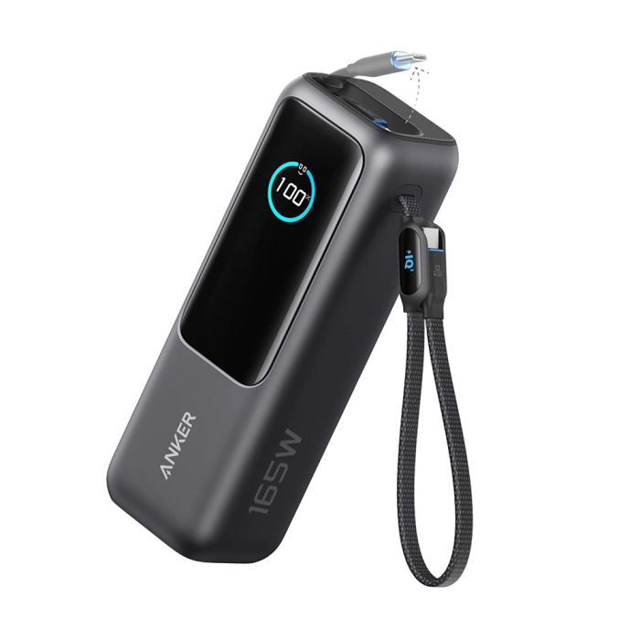 Prijenosna baterija ANKER Powerbank 25000 mAh, USB-C, 165W, crni-0