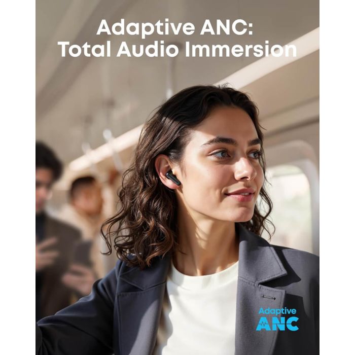 Bežične slušalice ANKER Soundcore P41i (ANC, Bluetooth 5.3, IPX5, crne)-3
