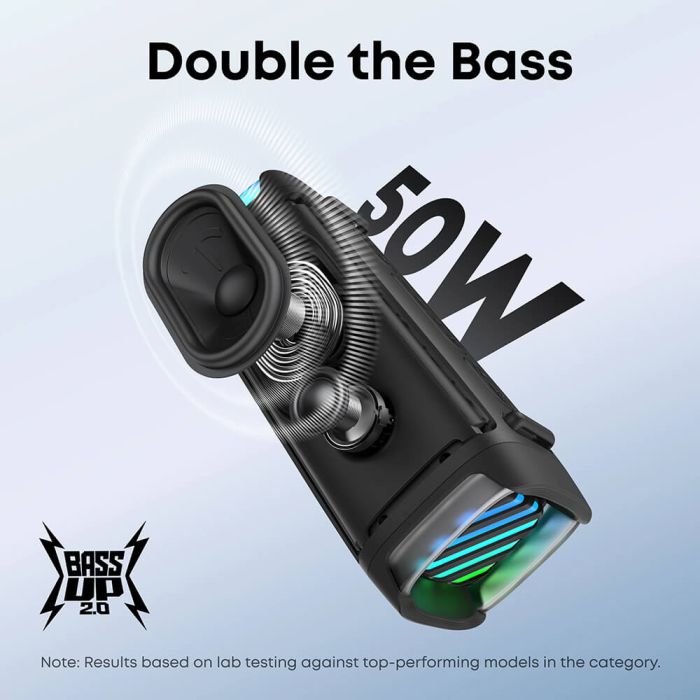 Prijenosni Bluetooth zvučnik ANKER Soundcore Boom 3i crni (IP68 , Bluetooth, 16h baterija)-2