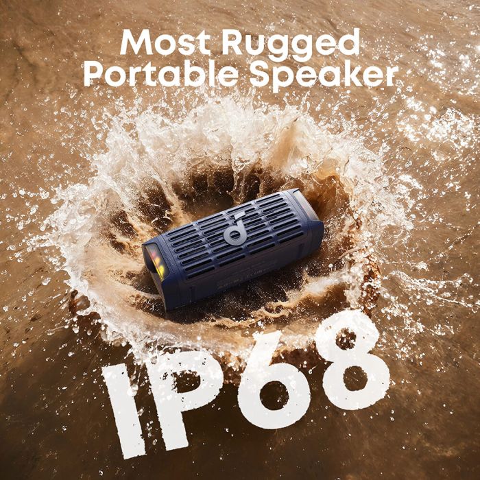Prijenosni Bluetooth zvučnik ANKER Soundcore Boom 3i (Plutajući dizajn, IP68 vodootporan, Otporan na morsku vodu, BassUp™ 2.0, 16h autonomija, moder)-6