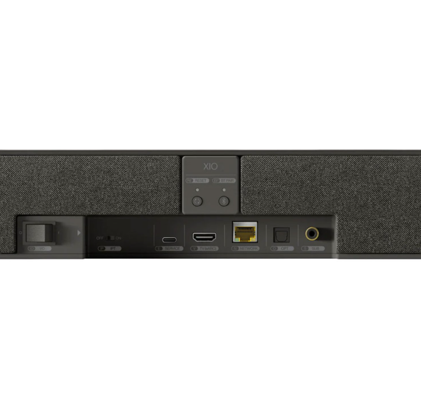 Soundbar KEF XIO slate black-3