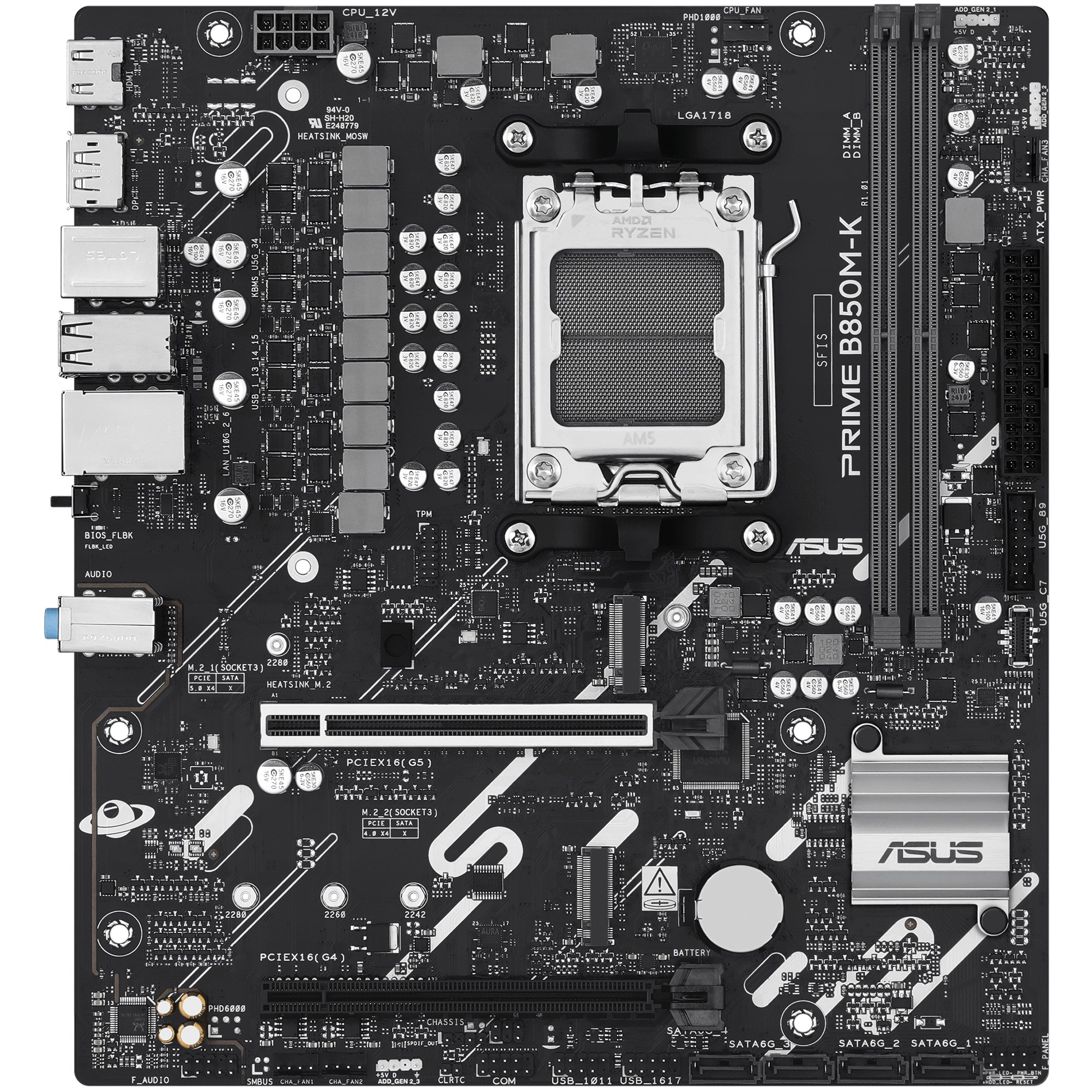 MBO ASUS PRIME B850M-K AM5, DDR5, mATX-2