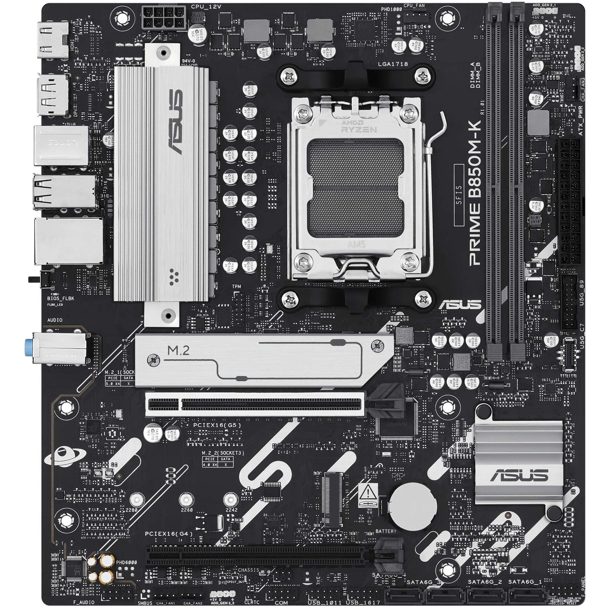 MBO ASUS PRIME B850M-K AM5, DDR5, mATX-3