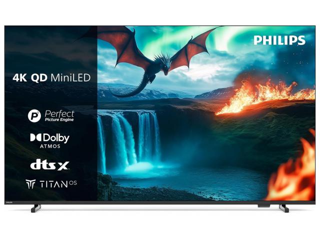 TV PHILIPS 55MLED820/12 QD MiniLED (55", 4K UHD, QLED, HDR10+, Smart TV, DVB-T2/C/S2)-5