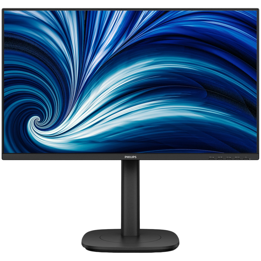 Monitor PHILIPS 24B2N3200J/00 24" FHD (1920x1080) IPS, Pivot, 120Hz, 300 cd/m2, 15001, VGA/HDMI/DP, USB Hub, zvučnici, crni-15