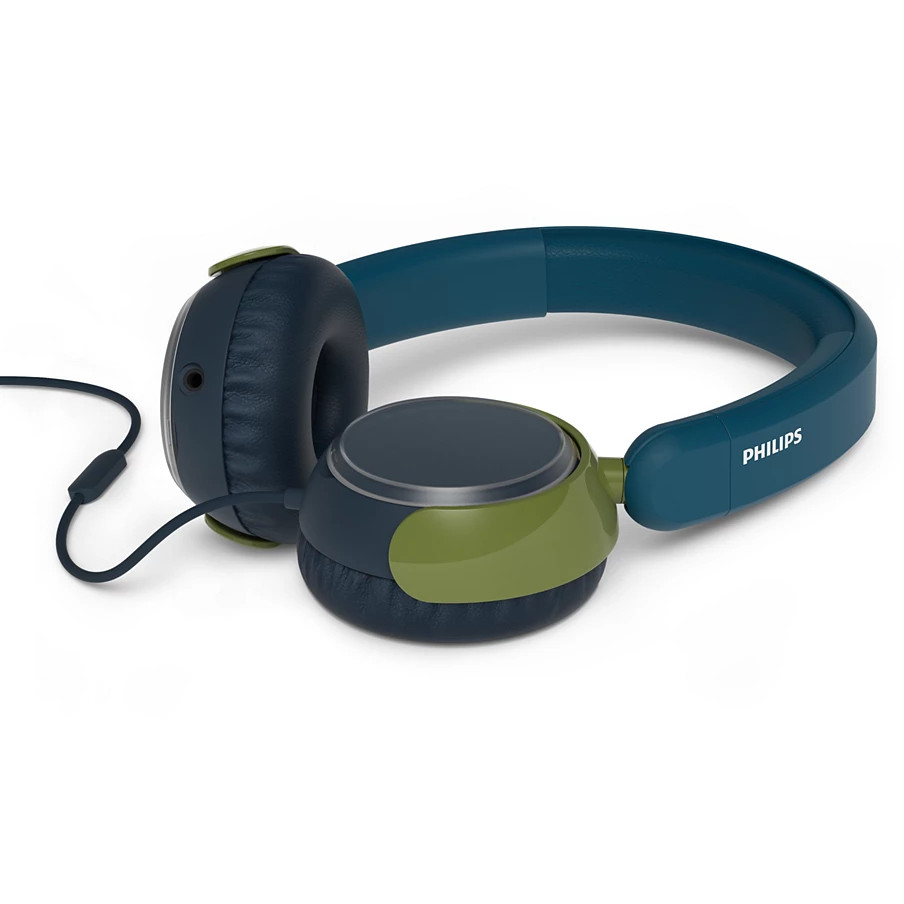 Philips dječje žićane slušalice AK2000CT, tirkizna-2