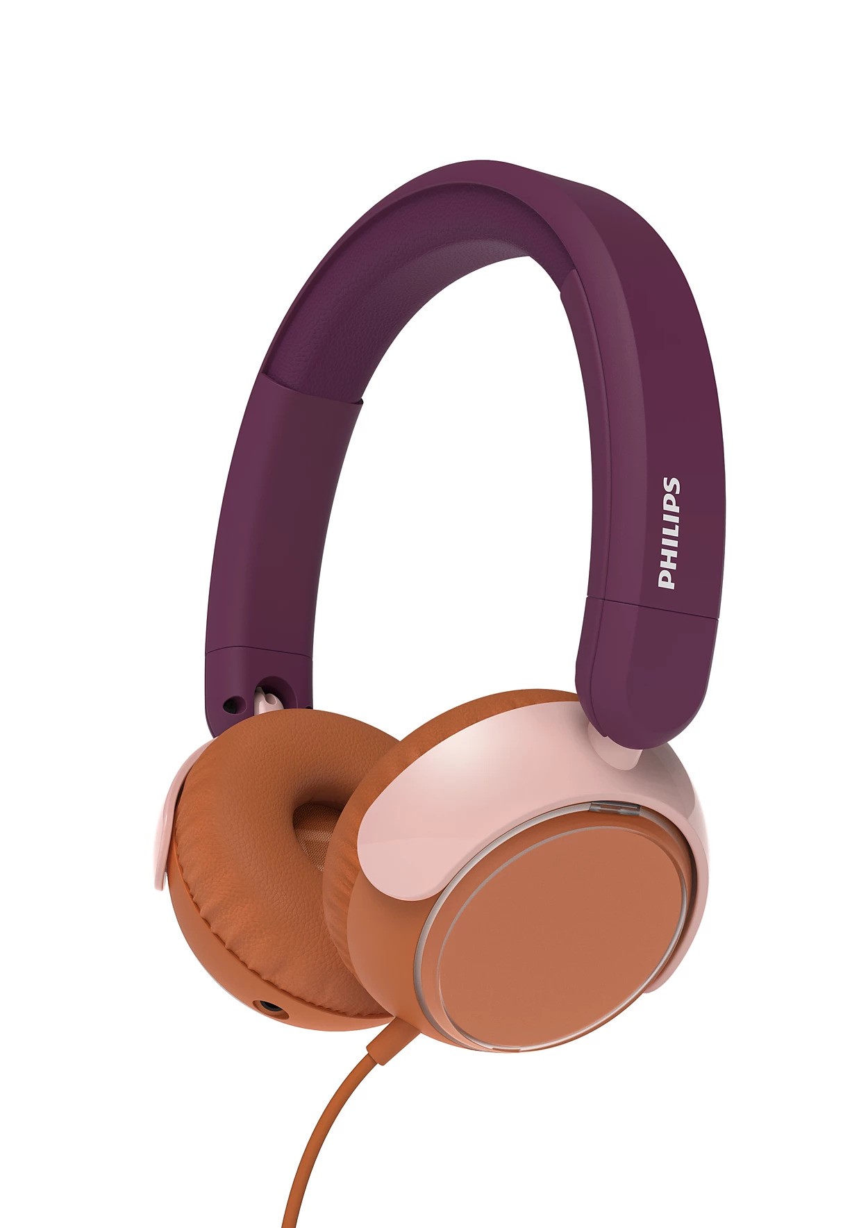 Philips dječje žićane slušalice AK2000MP, ljubičas-0