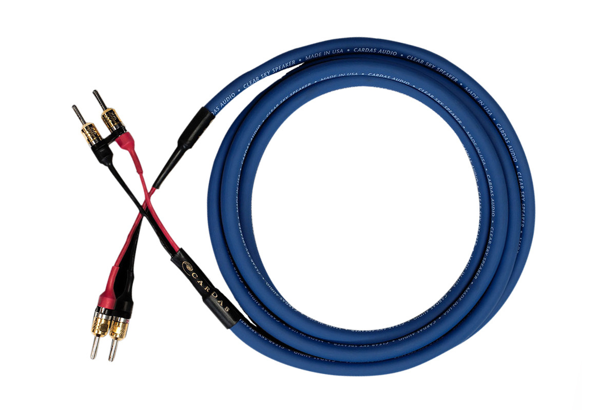 Kabel CARDAS AUDIO Clear Sky X4 banana-banana, 2.5 m-0