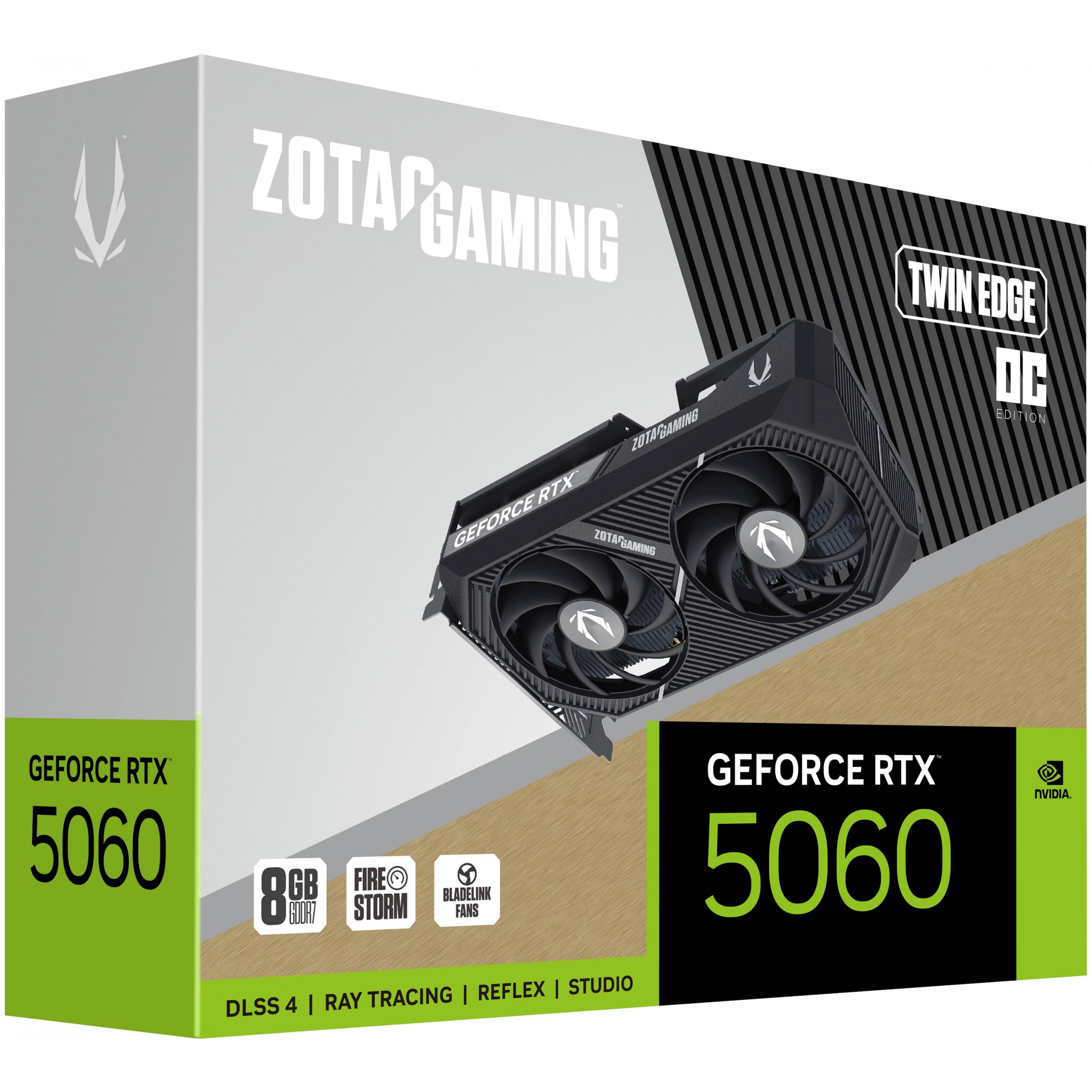 Grafička kartica ZOTAC GAMING GeForce RTX 5060 Twin Edge OC 8 GB GDDR7-6