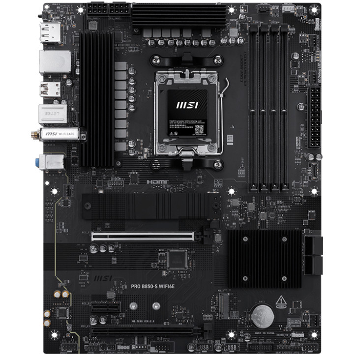 Motherboard MSI PRO B850-S WIFI6E Socket AM5 ATX